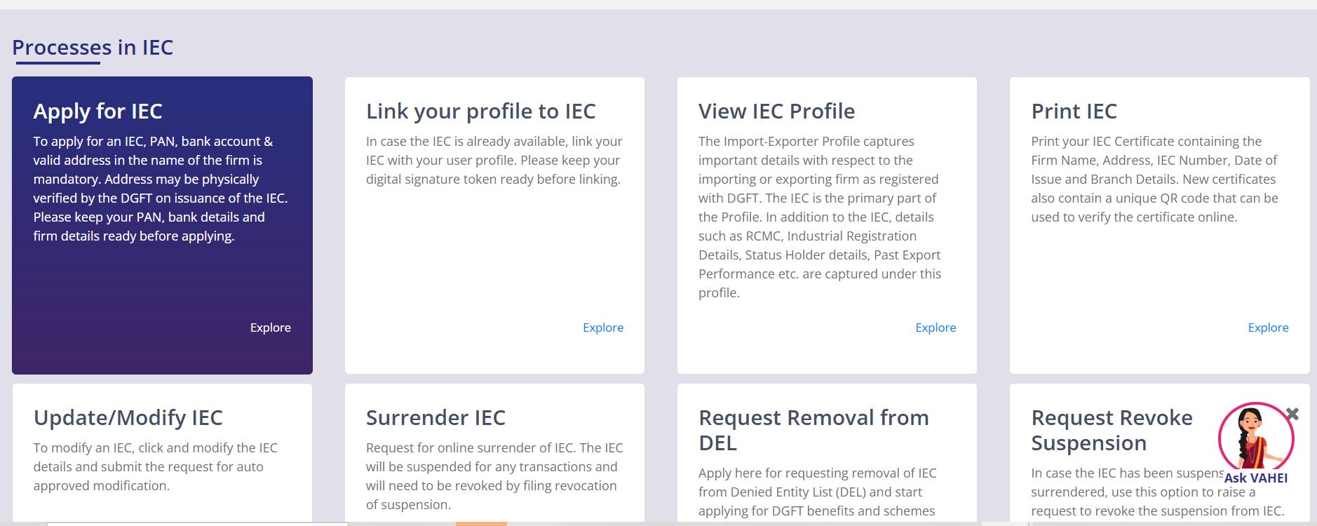DGFT IEC Code