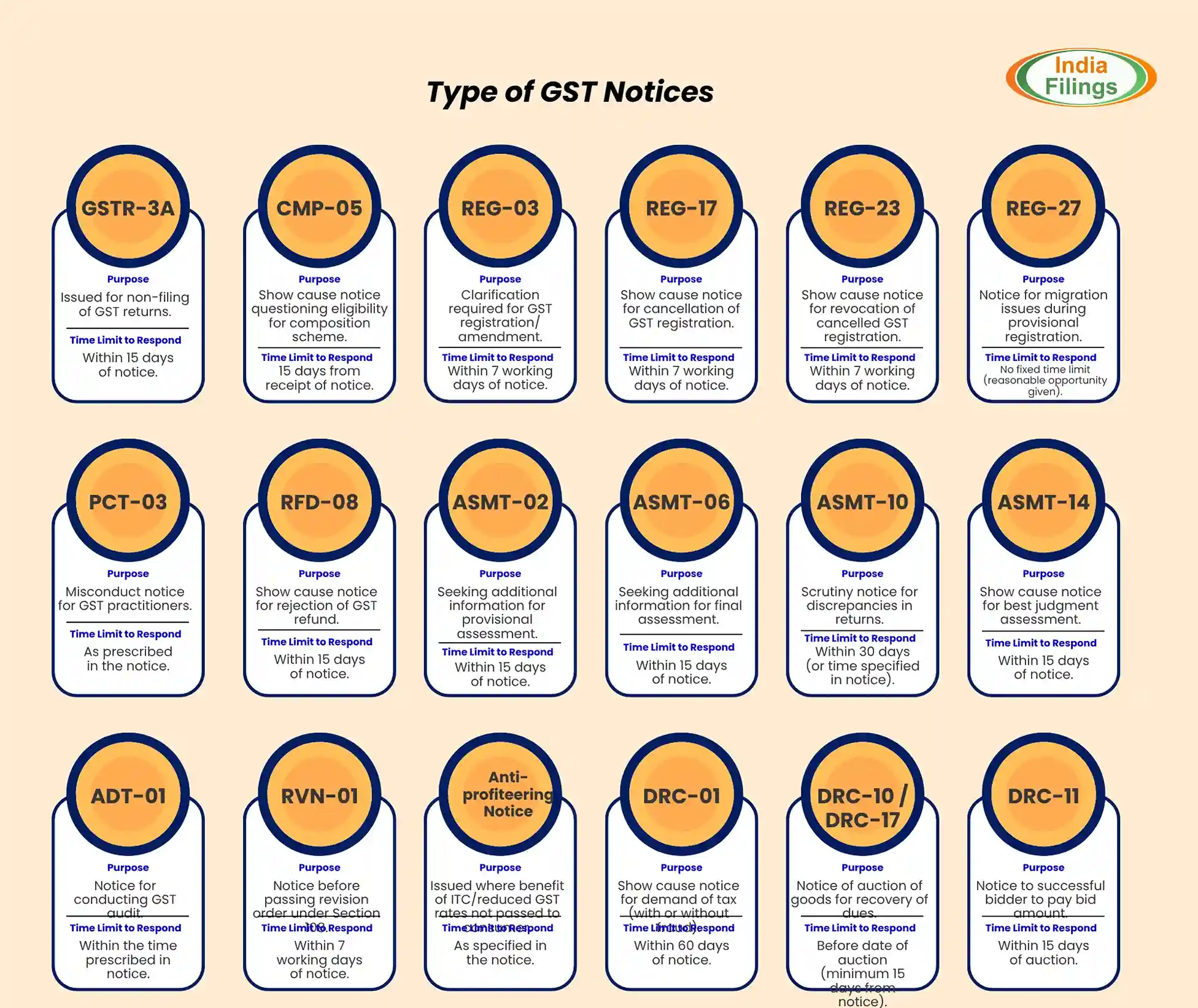 Types of GST Notice (2)