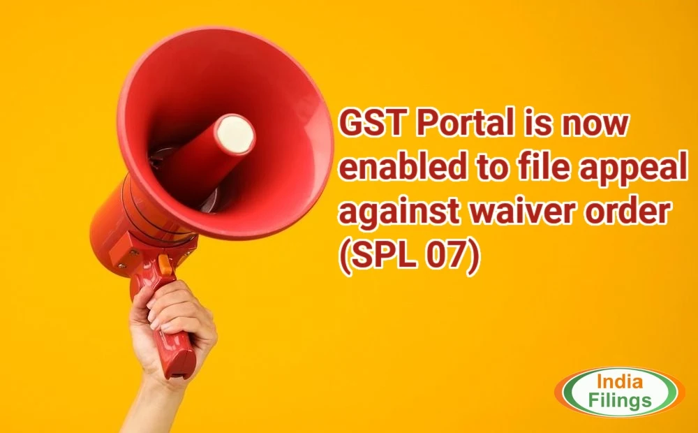 GST Portal Now Enabled to File Appeals Against Rejection Orders Under ...