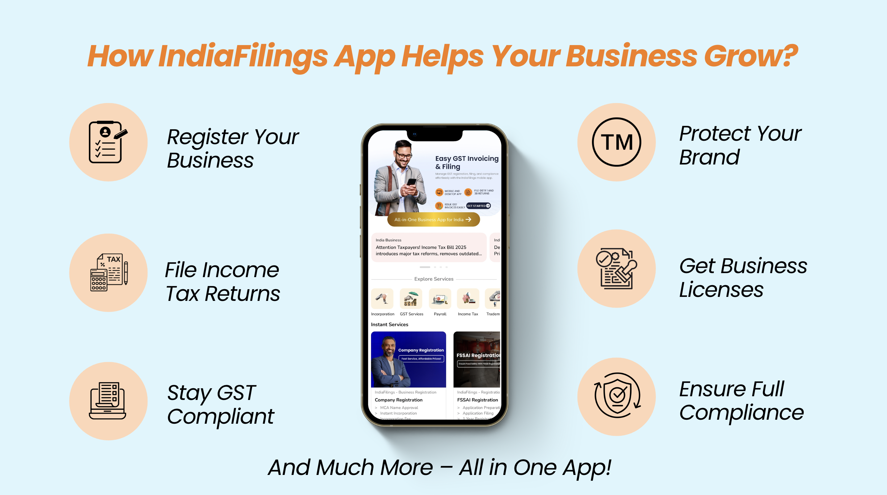 IndiaFilings Mobile App