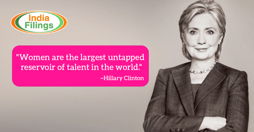 Hillary Clinton Quote on Women Empowerment