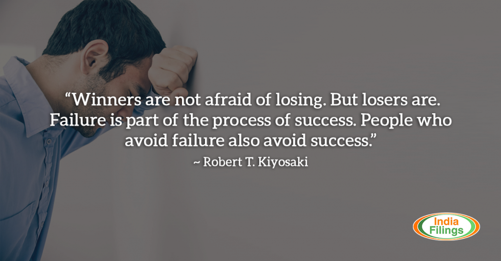 Winners are not afraid of losing. But losers are. Failure is part of the process of success. People who avoid failure also avoid success. - Robert Kiyosaki