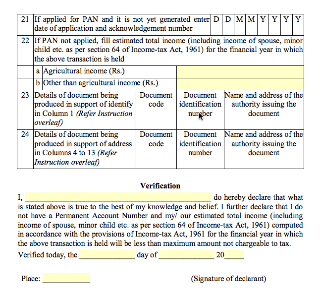 Form 60 Income Tax - Page 2