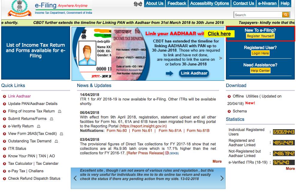 Income-Tax-E-Filing-Registration