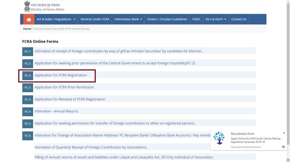 Image 2 FCRA Registration for Trusts and NGOs