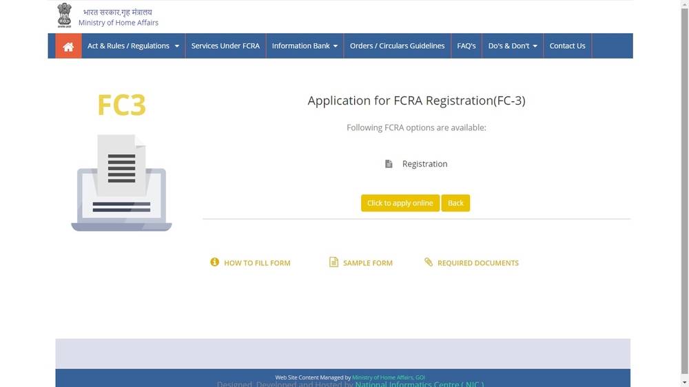 Image 3 FCRA Registration for Trusts and NGOs