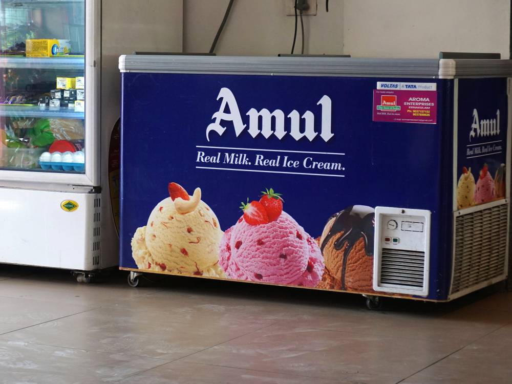 Amul parlour outlet interior