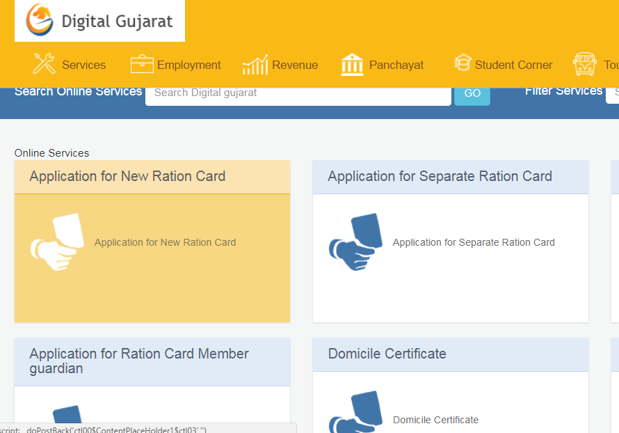 Gujarat-Ration-Card-Application
