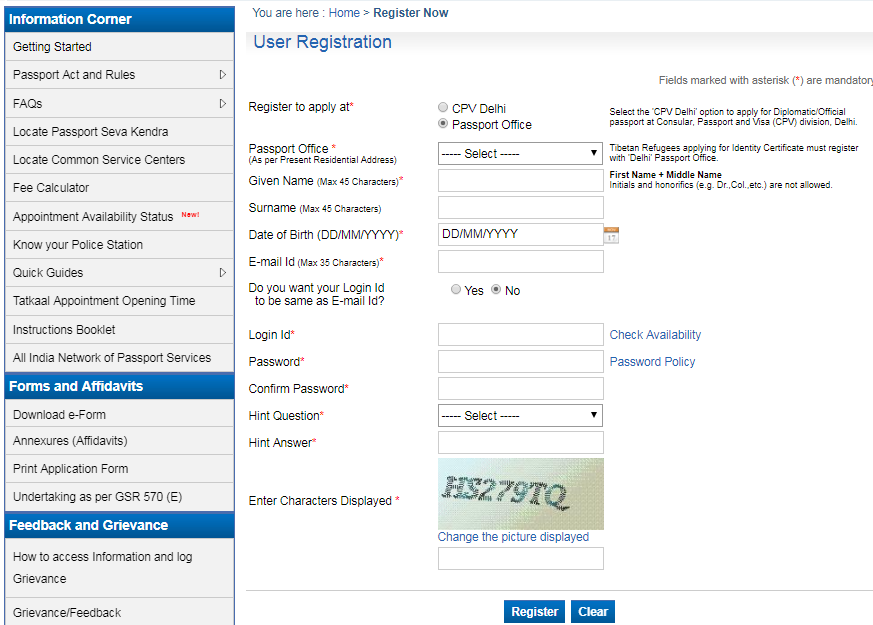 Police Clearance Certificate