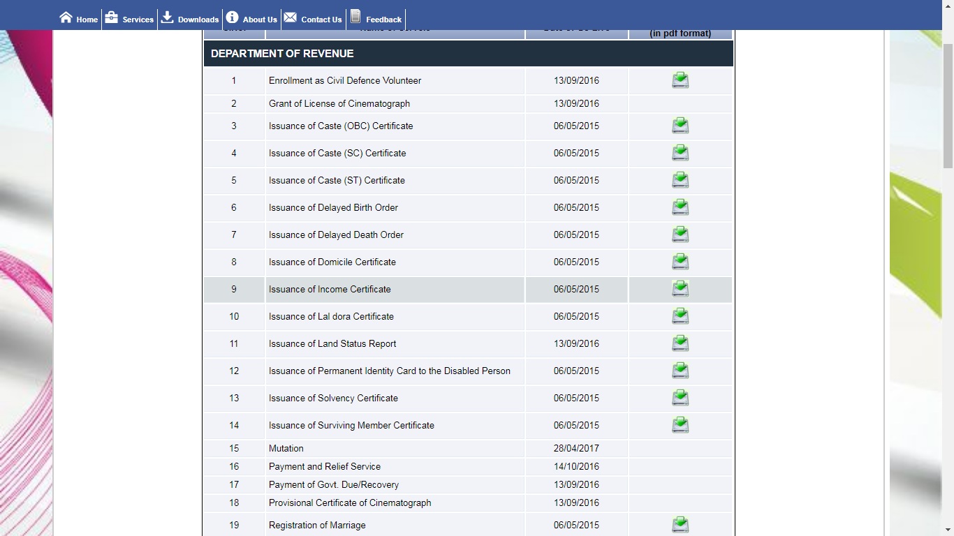 Delhi-Income-Certificate-Download-Application