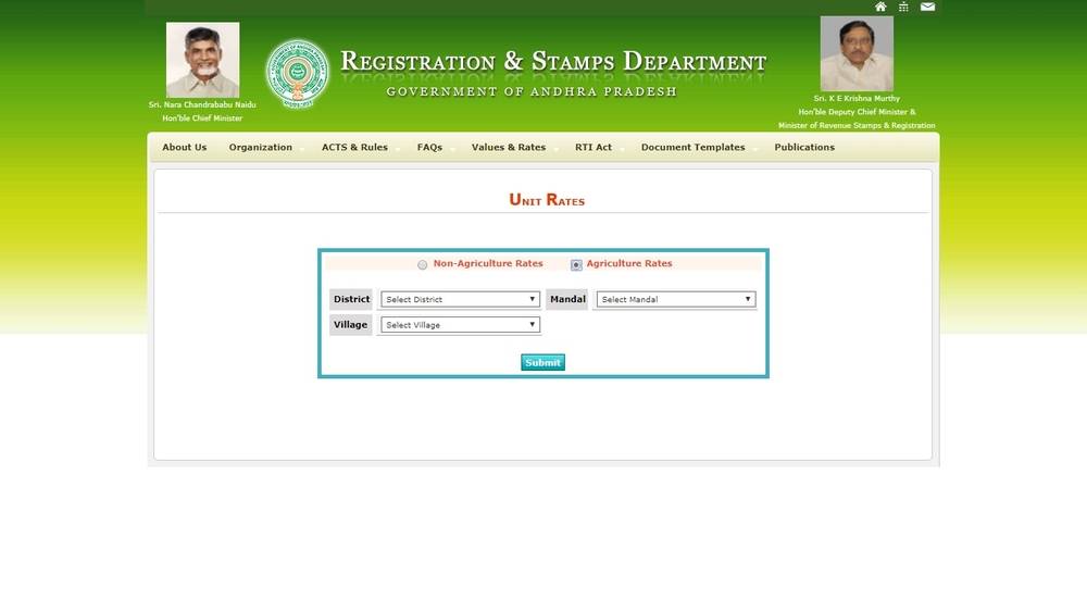 Unit-rates-Andhra-Pradesh-Agricultural-Land-Value-Certificate