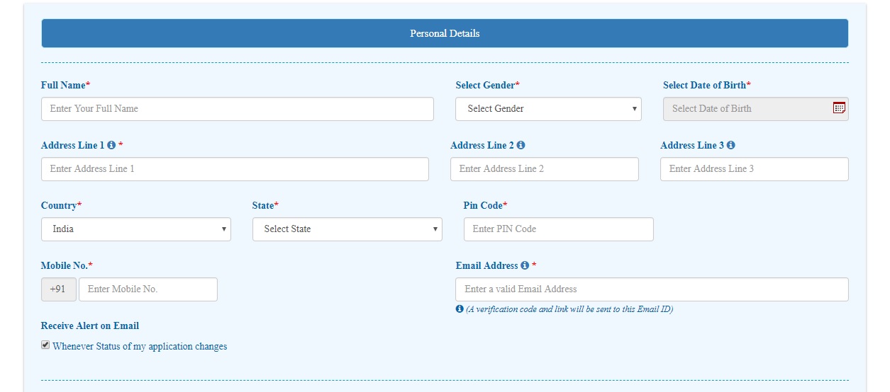 Meghalaya-Permanent-Residence-Certificate-Personal-Details