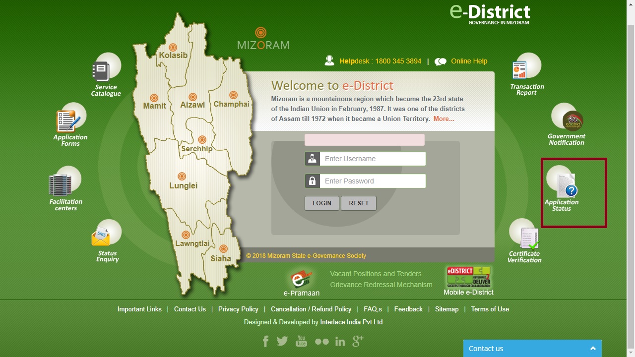 Mizoram-Domicile-Certificate-Track-Application