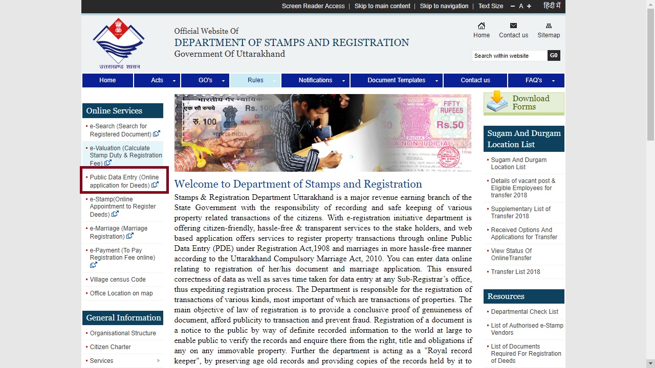 Image 3 Uttarakhand Property Registration