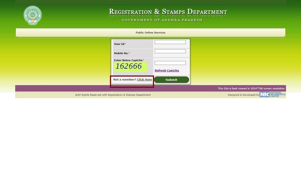 Public-online-service-Andhra-Pradesh-Encumbrance-Certificate