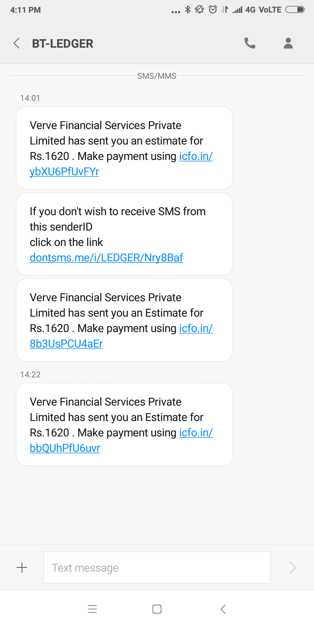 SMS Message