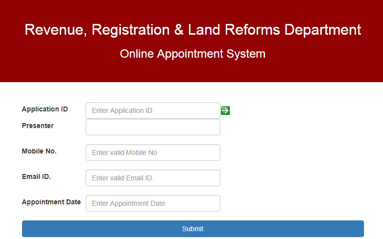 Jharkhand-Property-Registration-Online-Appointment