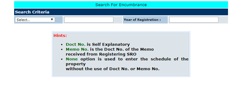 Telangana-Encumbrance-Certificate-Track-Applicant