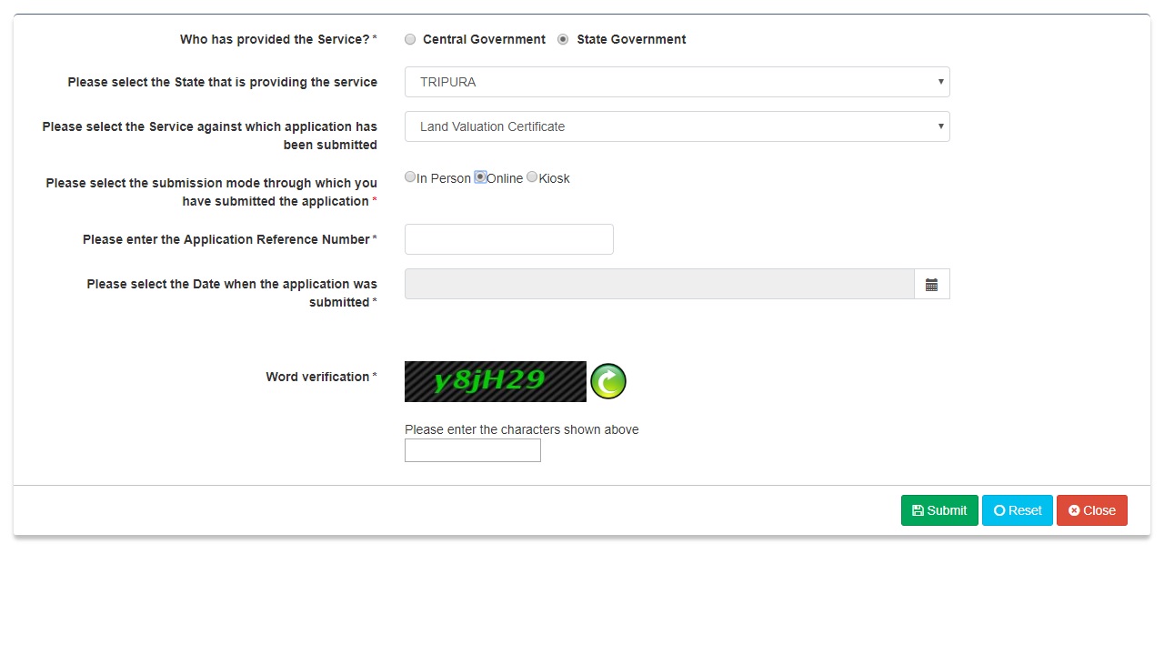 Image 6 Tripura Land Valuation Certificate