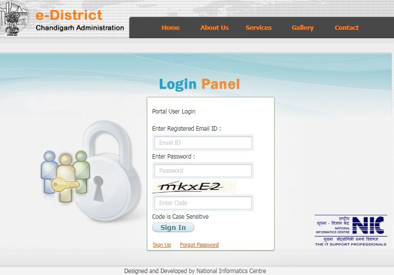 Chandigarh-Marriage-Certificate-Login-Panel