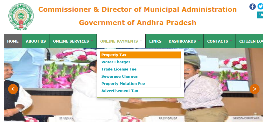 Andhra Pradesh Property Tax - Home Page