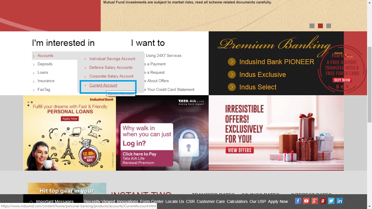 Image 2 IndusInd Bank Current Account