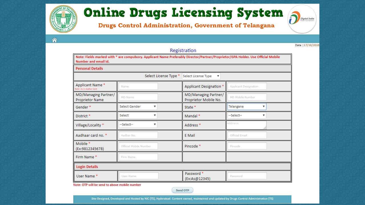 Image 3 Telangana Drug License