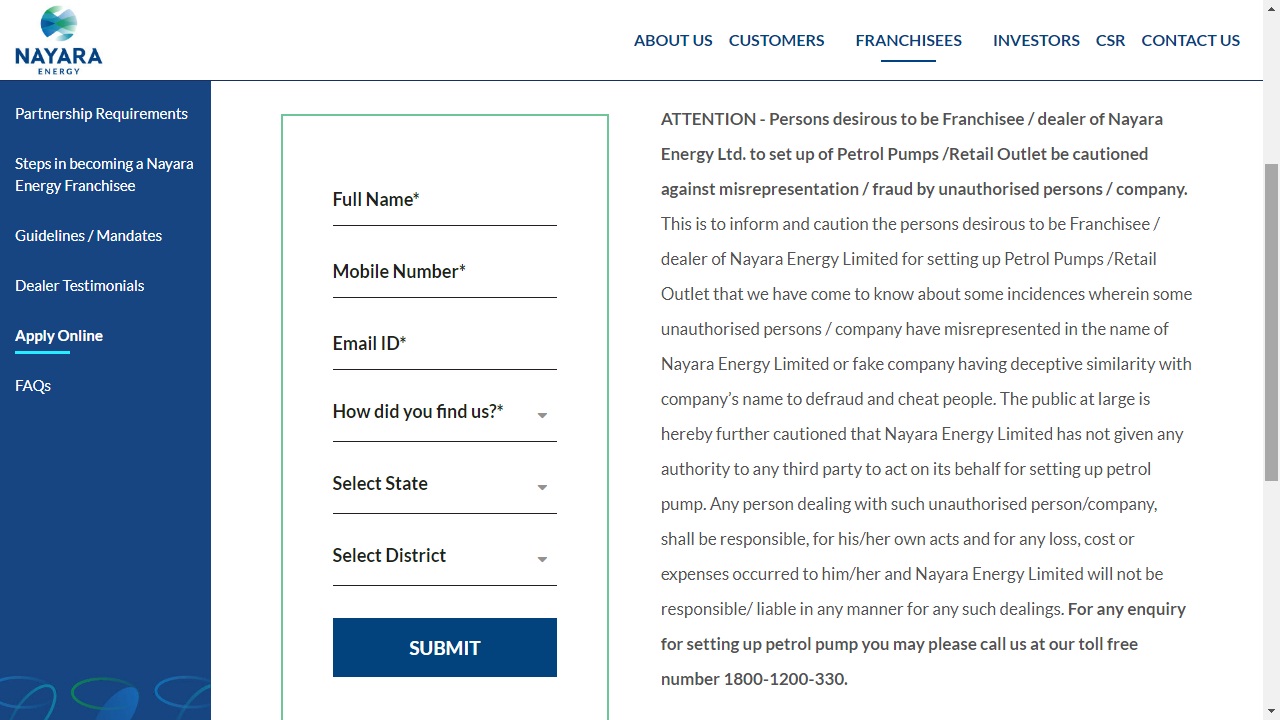 Image 4 Essar Oil Petrol Pump Dealership