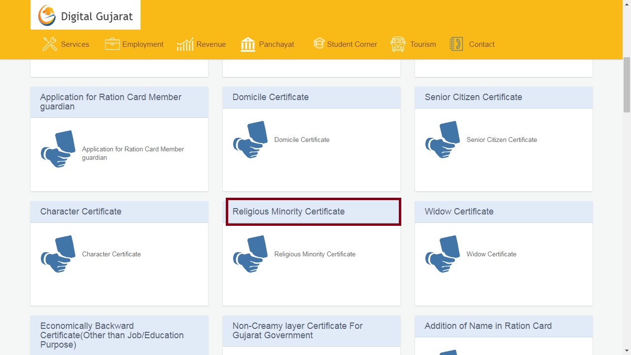 Image 7 Gujarat Minority Certificate