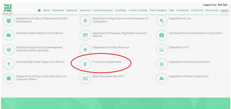 Jharkhand Fire License - Home Page