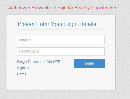 Karnataka Society Registration login