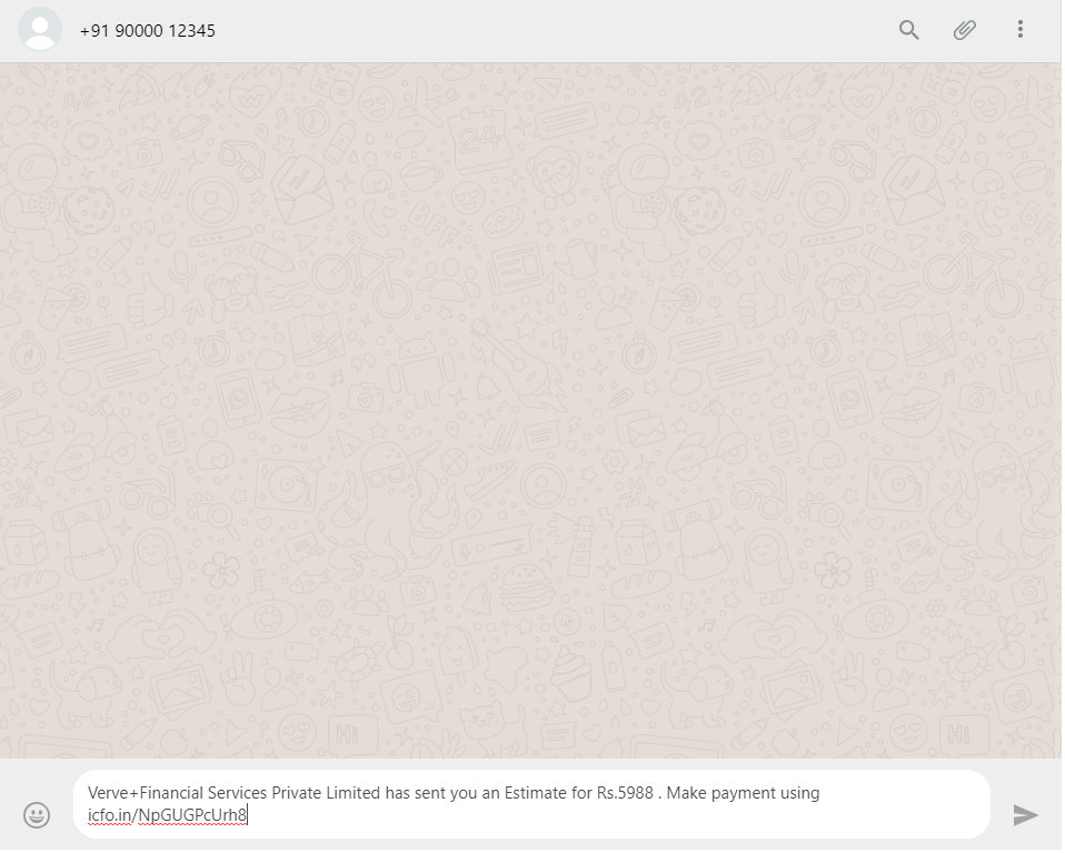 Send WhatsApp Link - Step 3
