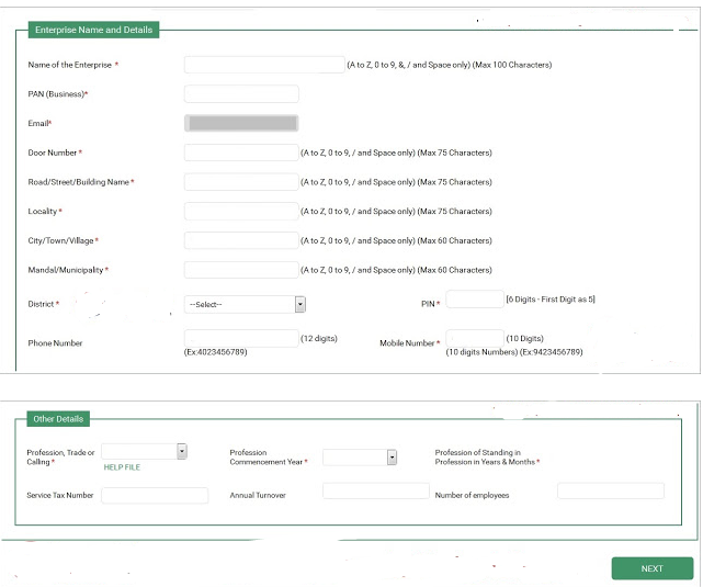 Step 7 Telangana Professional Tax
