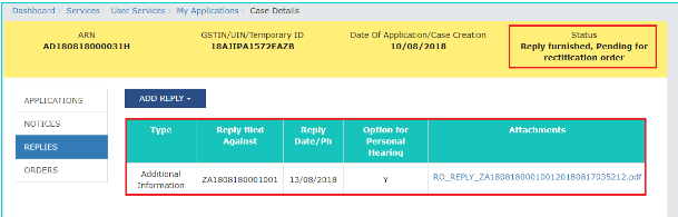 Case detail(REPLIES)2