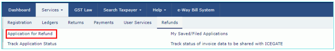 GST-Refund-Deemed-Exports-Step 1