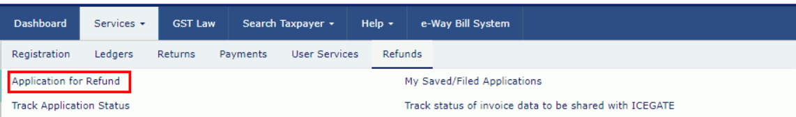 GST-Refund-Supply-to-SEZ-Login-Details