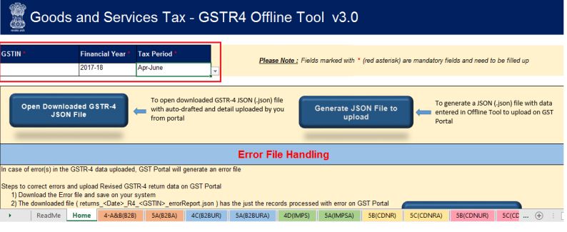 Image 12 GSTR 4 Return Filing