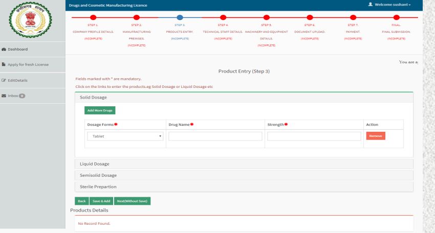 Image 14 Chhattisgarh Drug License