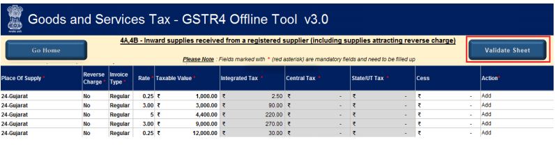 Image 15 GSTR 4 Return Filing
