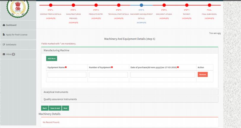 Image 16 Chhattisgarh Drug License