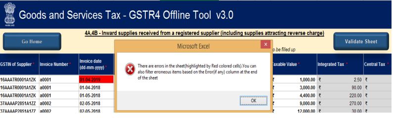 Image 17 GSTR 4 Return Filing