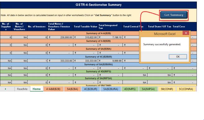 Image 19 GSTR 4 Return Filing