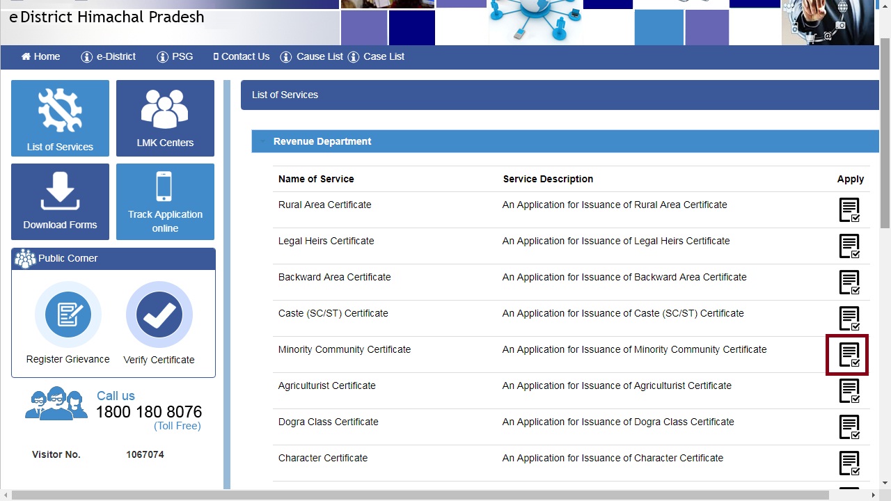 Image 2 Himachal Pradesh Minority Certificate