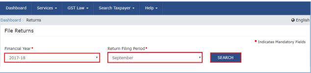 Image 2 Modifying GSTR 1A Return