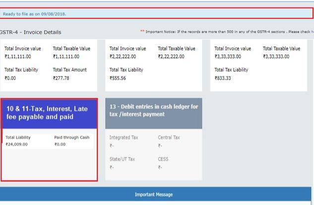 Image 27 GSTR 4 Return Filing