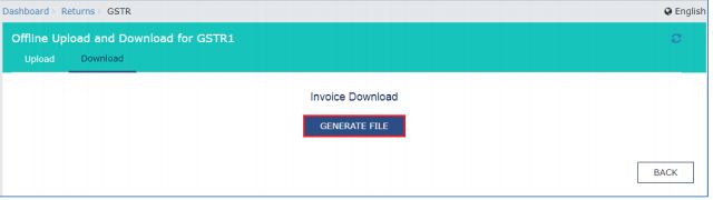 Image 4 Modify GSTR 1 Return File Using Returns Offline tool