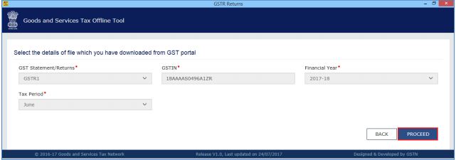Error Files in Returns Offline Tool