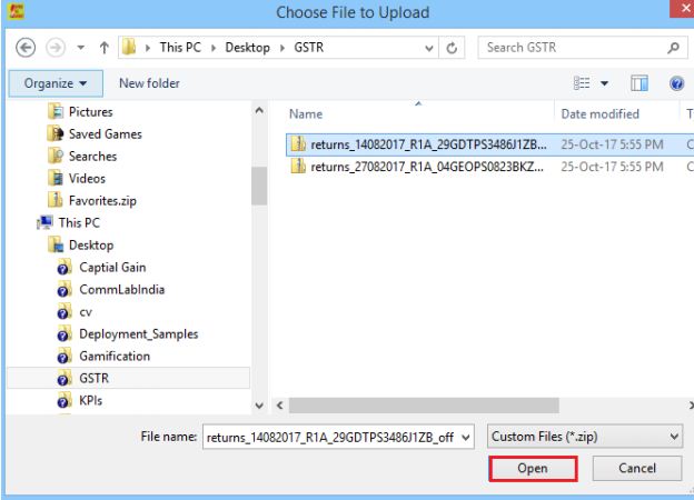 Image 6 Modifying GSTR 1A Return