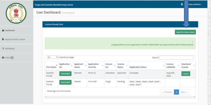 Image 9 Chhattisgarh Drug License