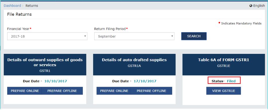Exports-GST-Refund-View-Status